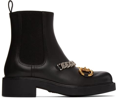 gucci square toe chelsea boots|gucci chelsea boots women.